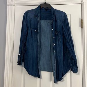 Torrid Long Sleeve Denim Shirt. Size 2.